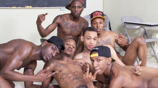 Black Students gay orgy