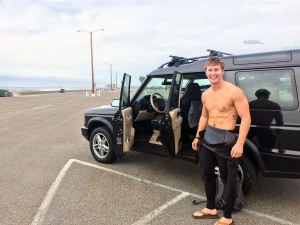 Brandon Parker surfeur