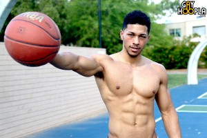 Jeune black joueur de basket