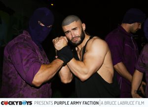 Bruce LaBruce’s Purple Army Faction!