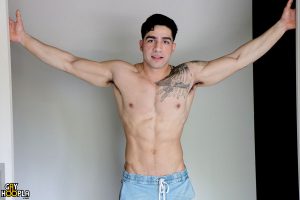Super Fit Hung Cock Diego Cruz Jerks Off
