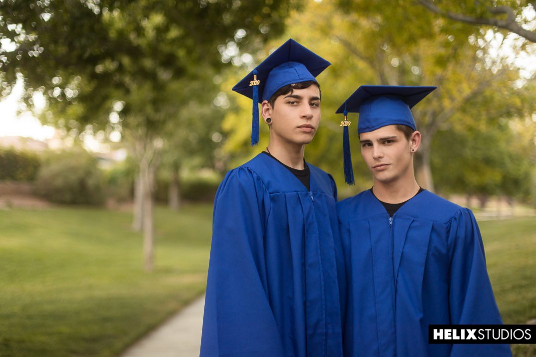 Graduates : Aiden Garcia & Seth Peterson Helix Studios