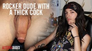 Rocker Dude With a Thick Dick