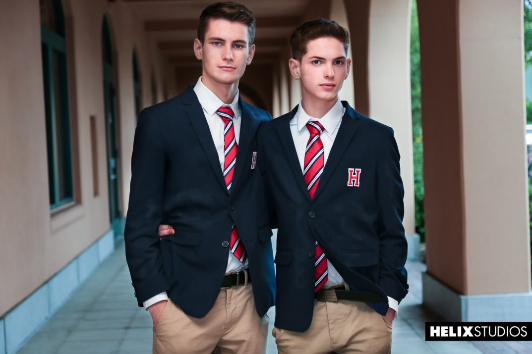 Trevor Harris & Riley Finch Return to Helix Academy Helix Studio Gay Porn Video