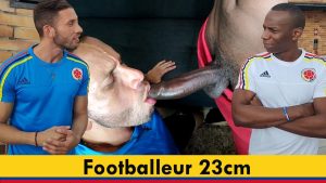 footballer 23cm